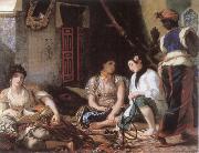 Eugene Delacroix Algerian Women in their Chamber Germany oil painting artist